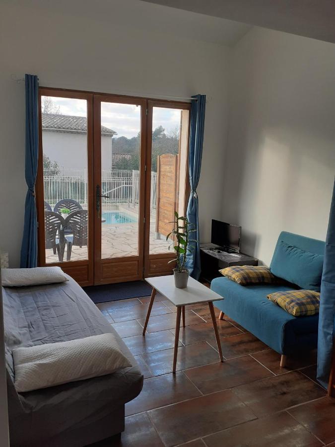 Maison Mitoyenne Avec Piscine Un Moment Chez Diane Grasse Exterior foto